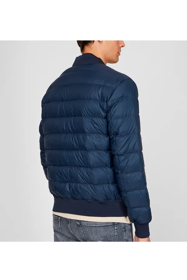 Tommy Hilfiger Down Quilted Bomber Jacket Navy