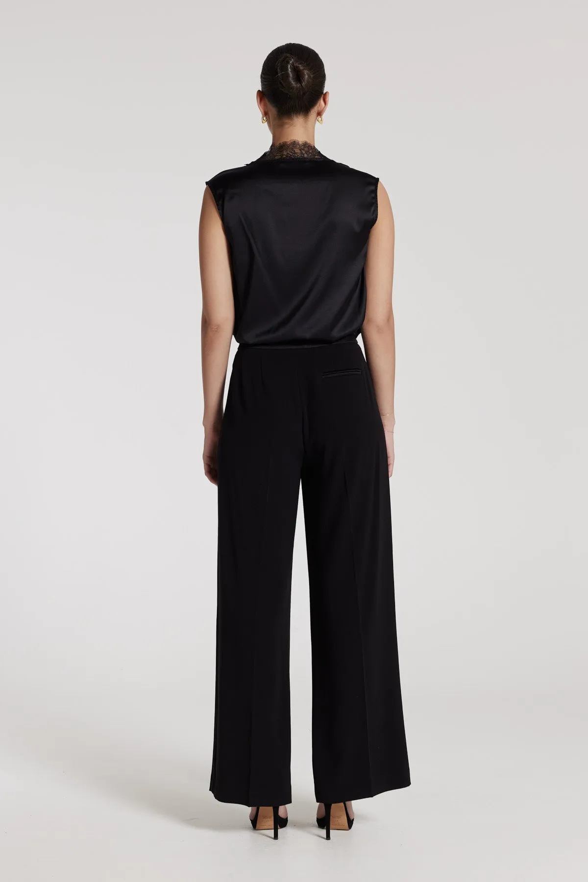 Tuxedo Pant - Black