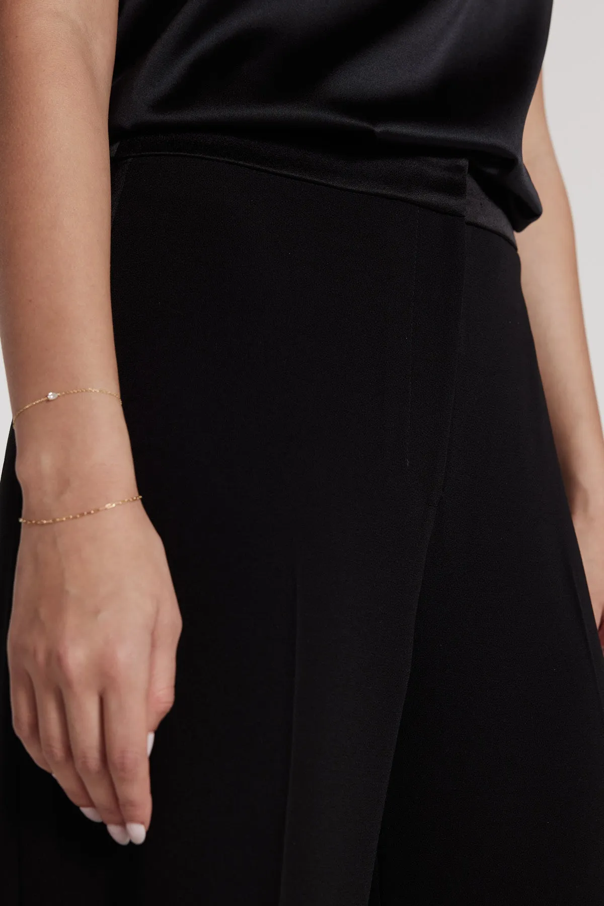 Tuxedo Pant - Black