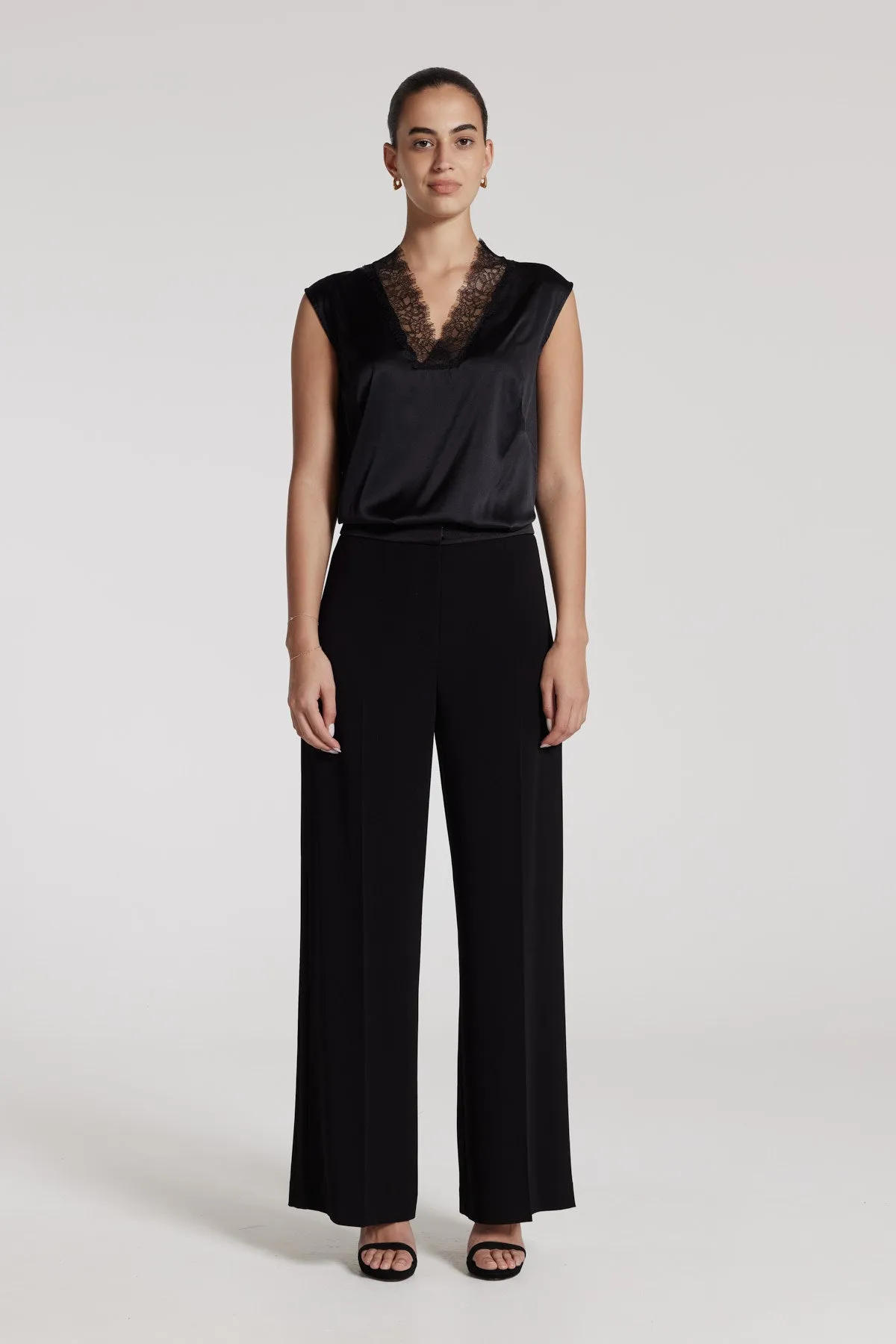 Tuxedo Pant - Black