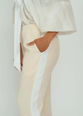 Tuxedo Pant - Cream