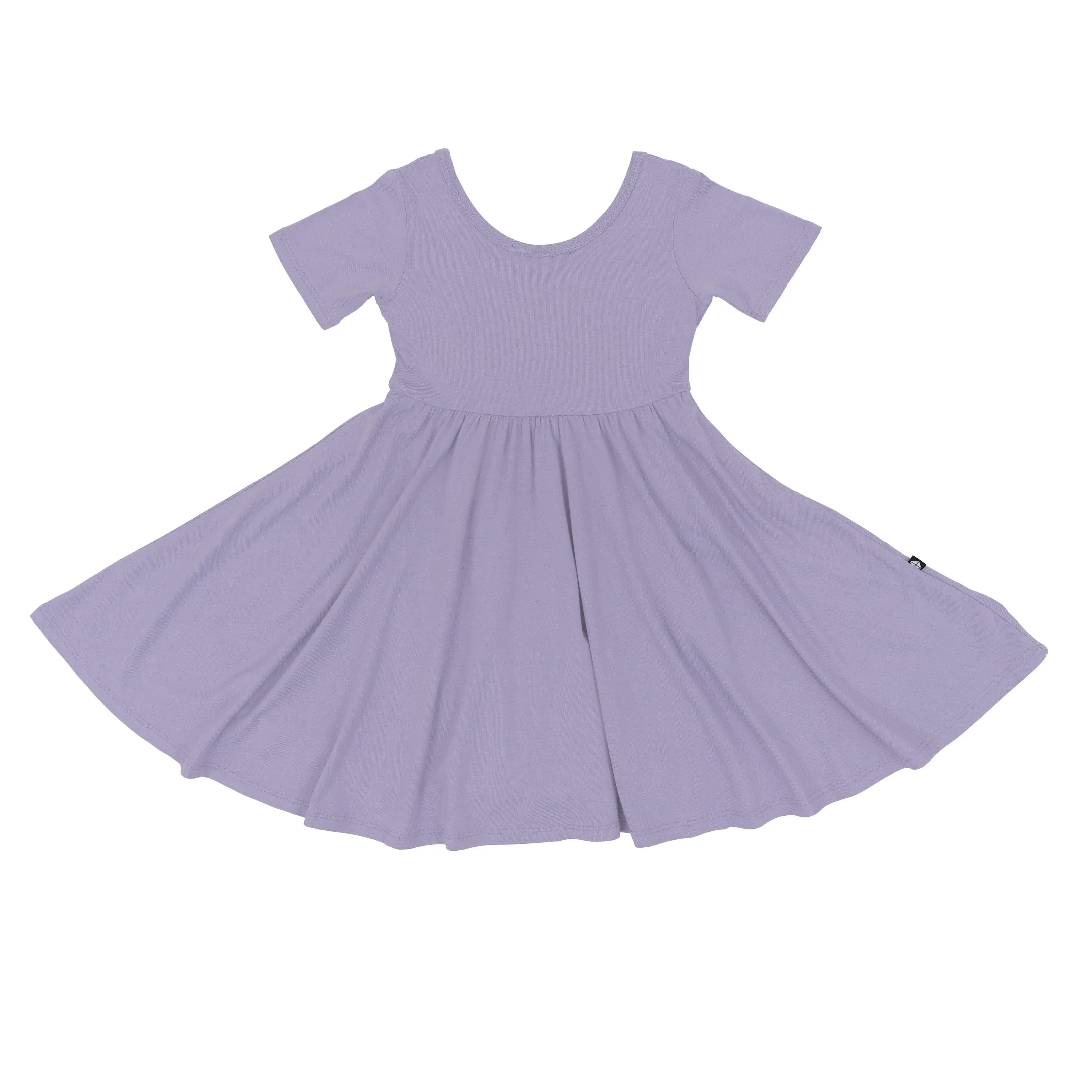 Twirl Dress in Taro