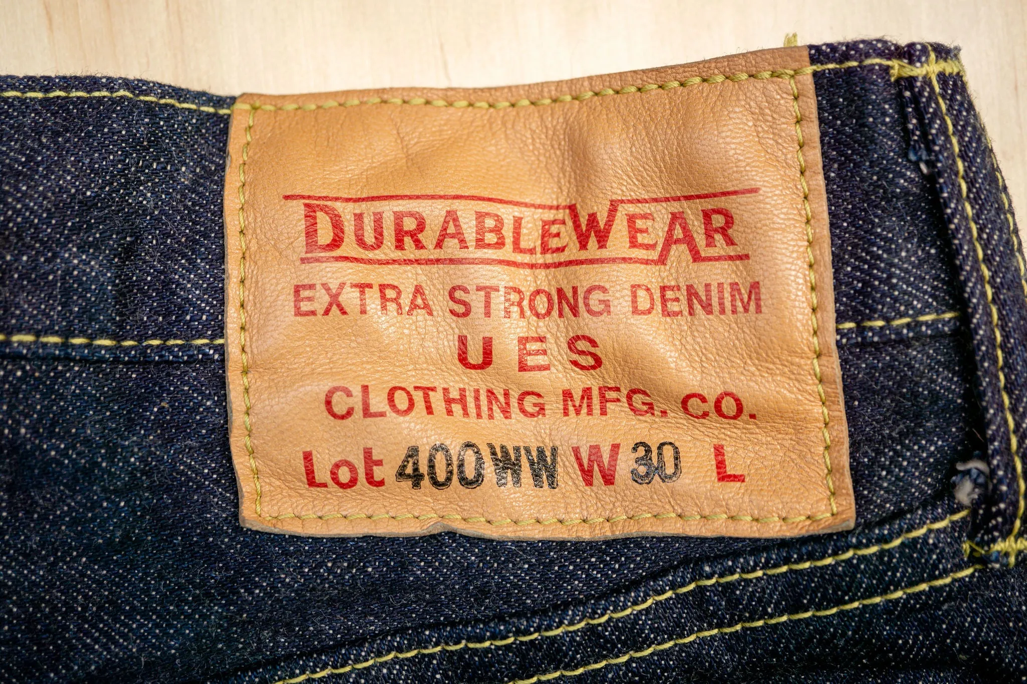 UES 400WW - Post World War II Denim