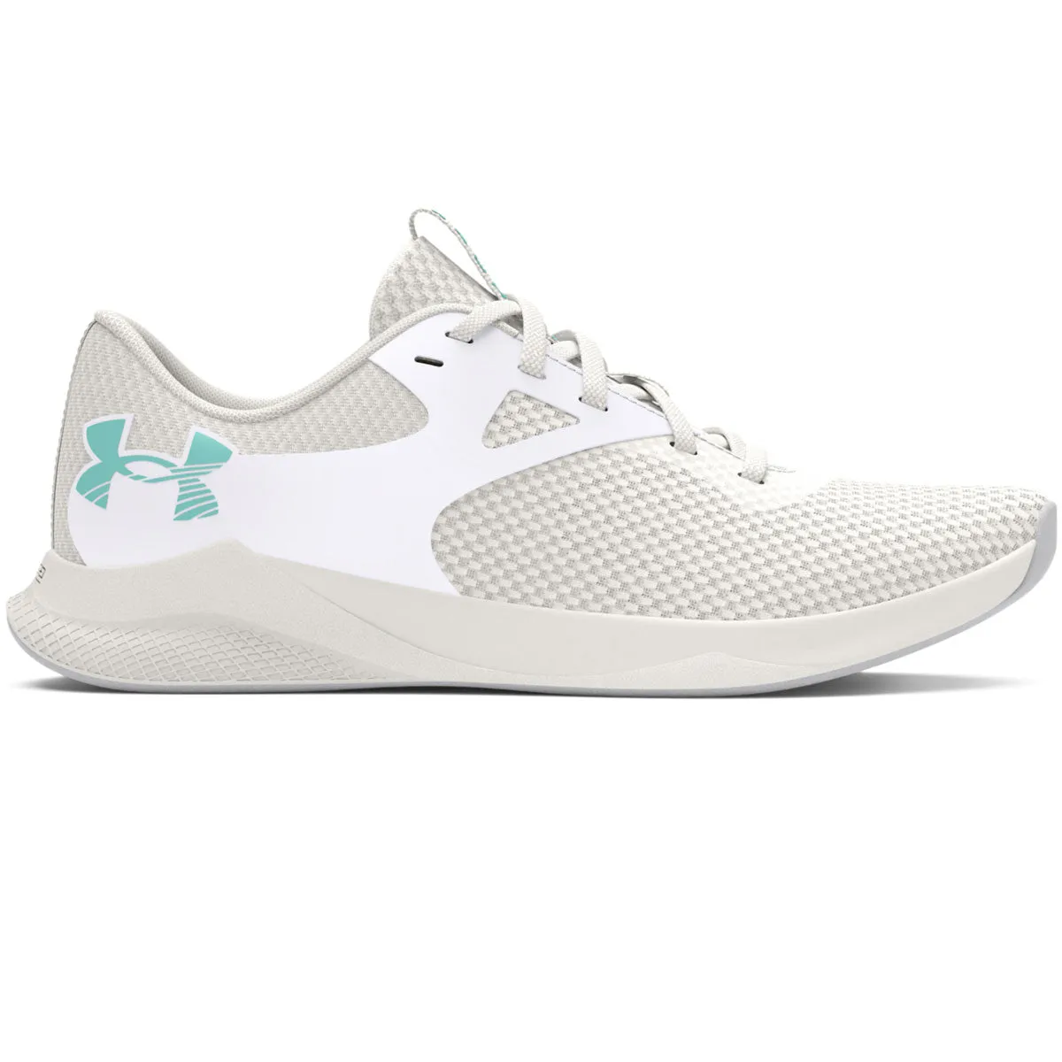 Under Armour Charged Aurora 2 Training Shoes - Womens - White/Clay/Radial Turquoise