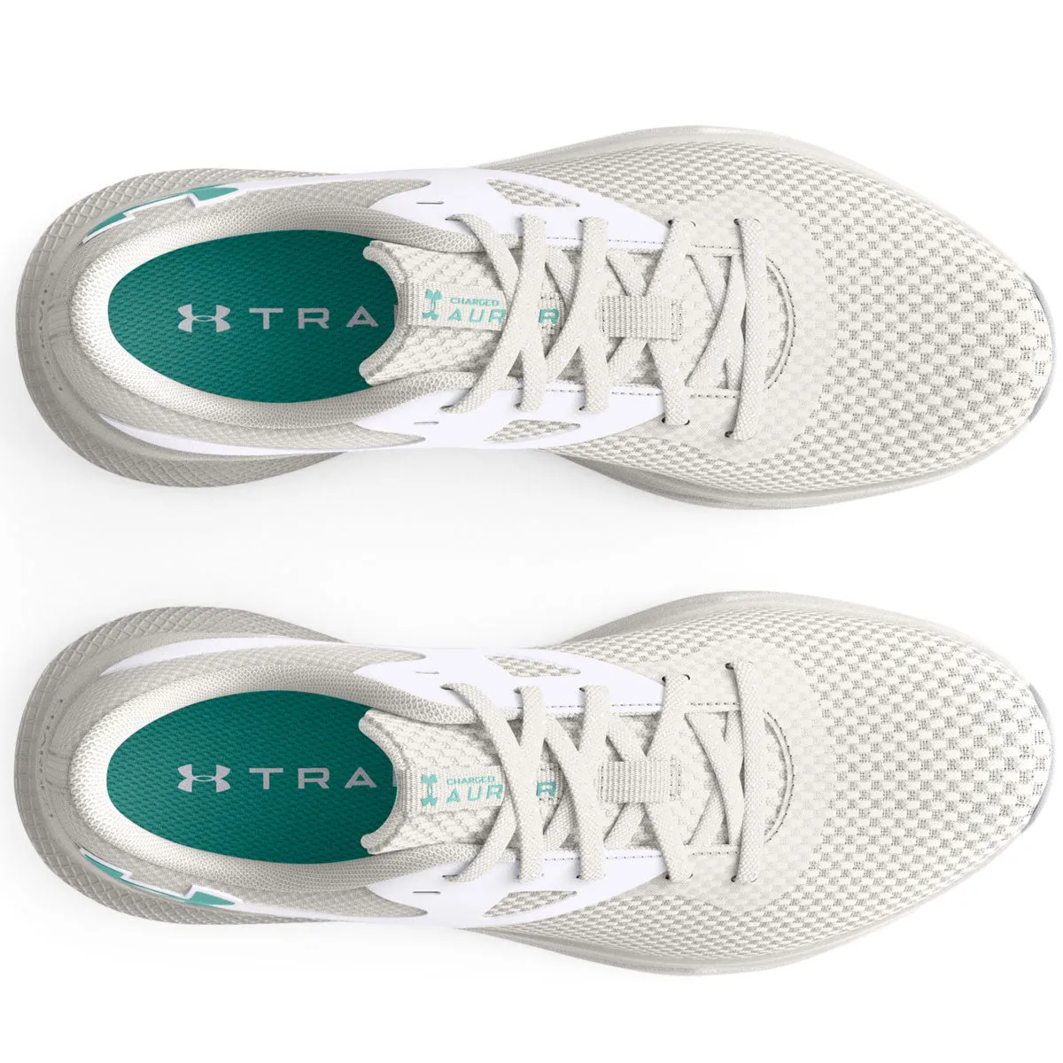 Under Armour Charged Aurora 2 Training Shoes - Womens - White/Clay/Radial Turquoise