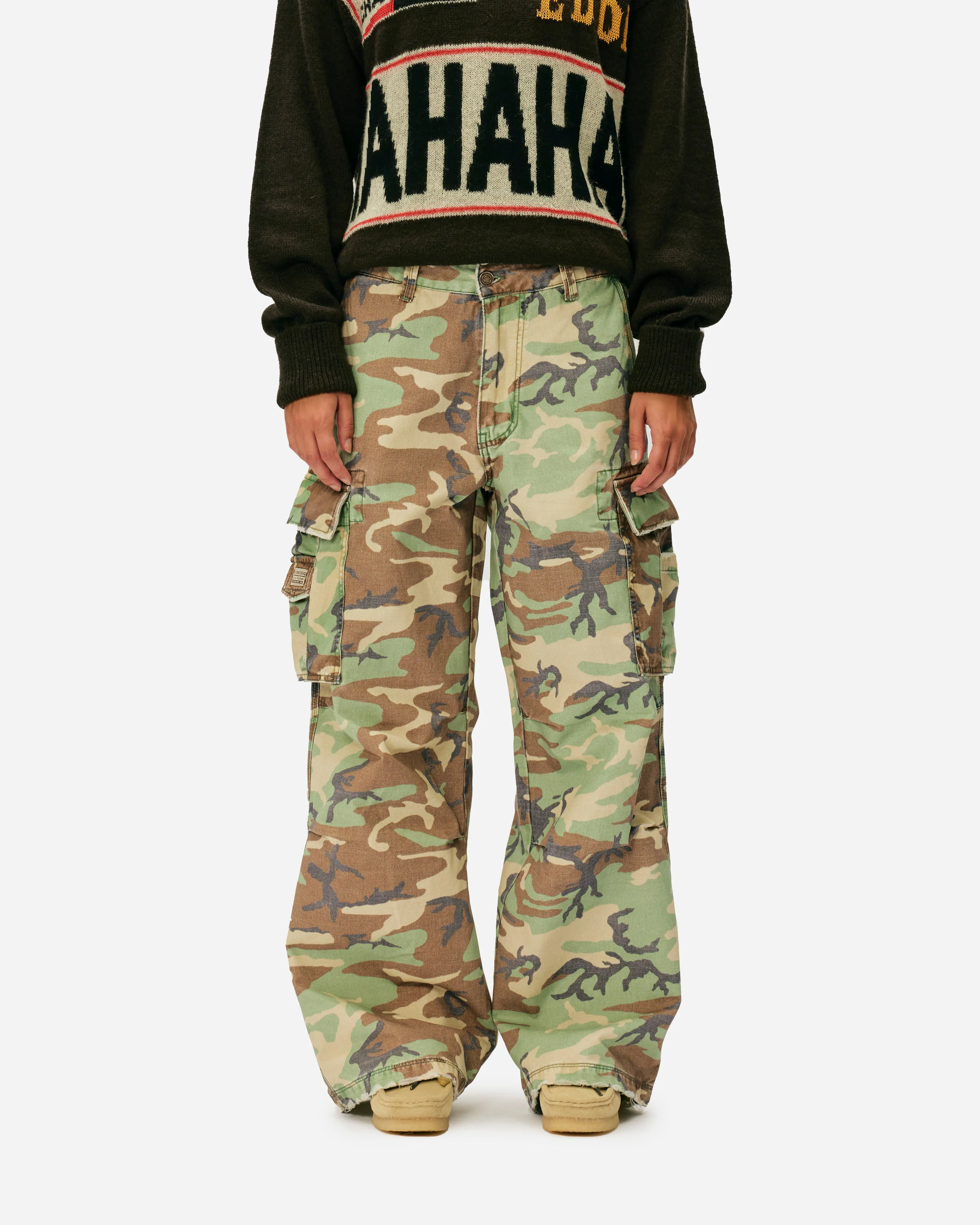 Unisex Camo Cargo Pants