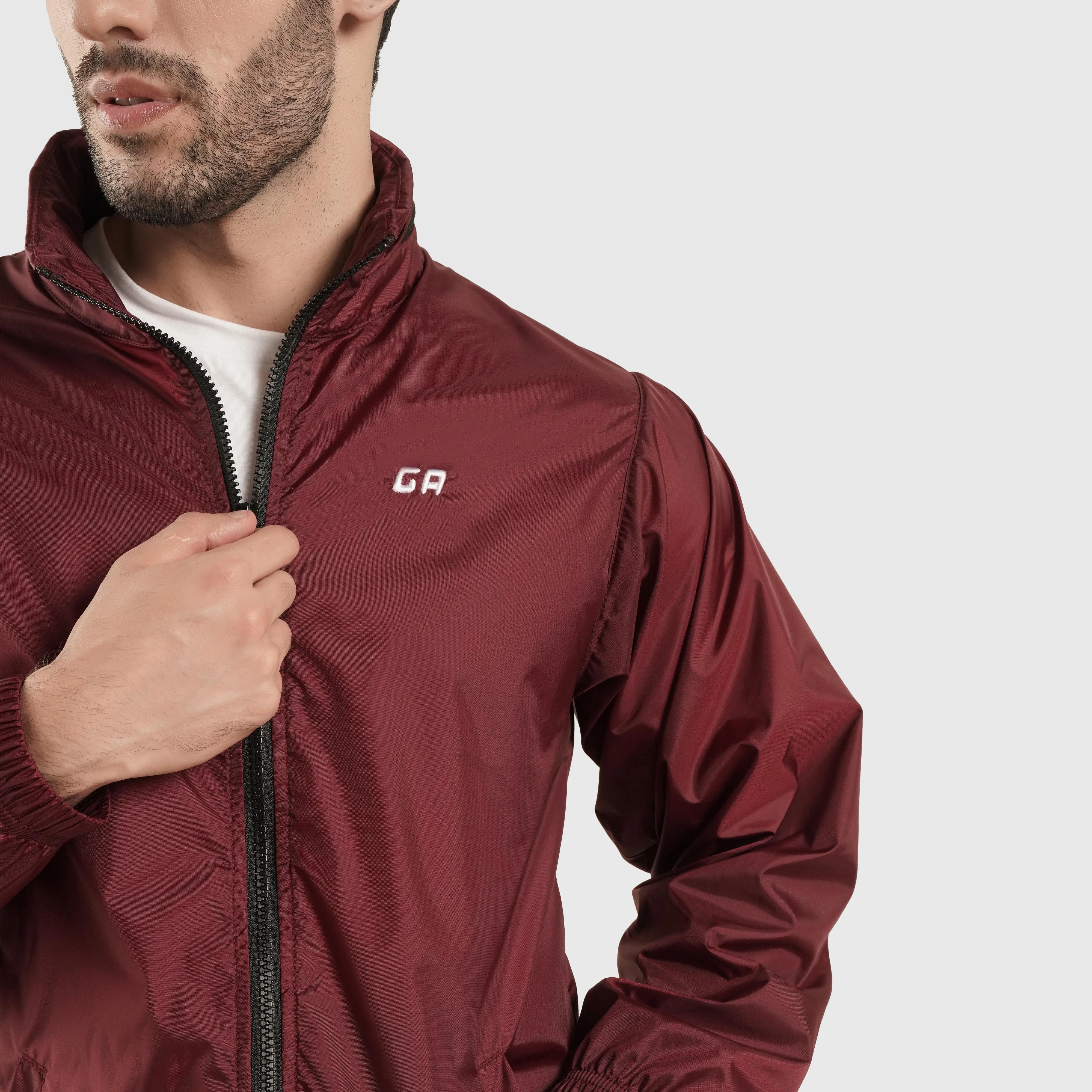 Velocity Zipper (Maroon)