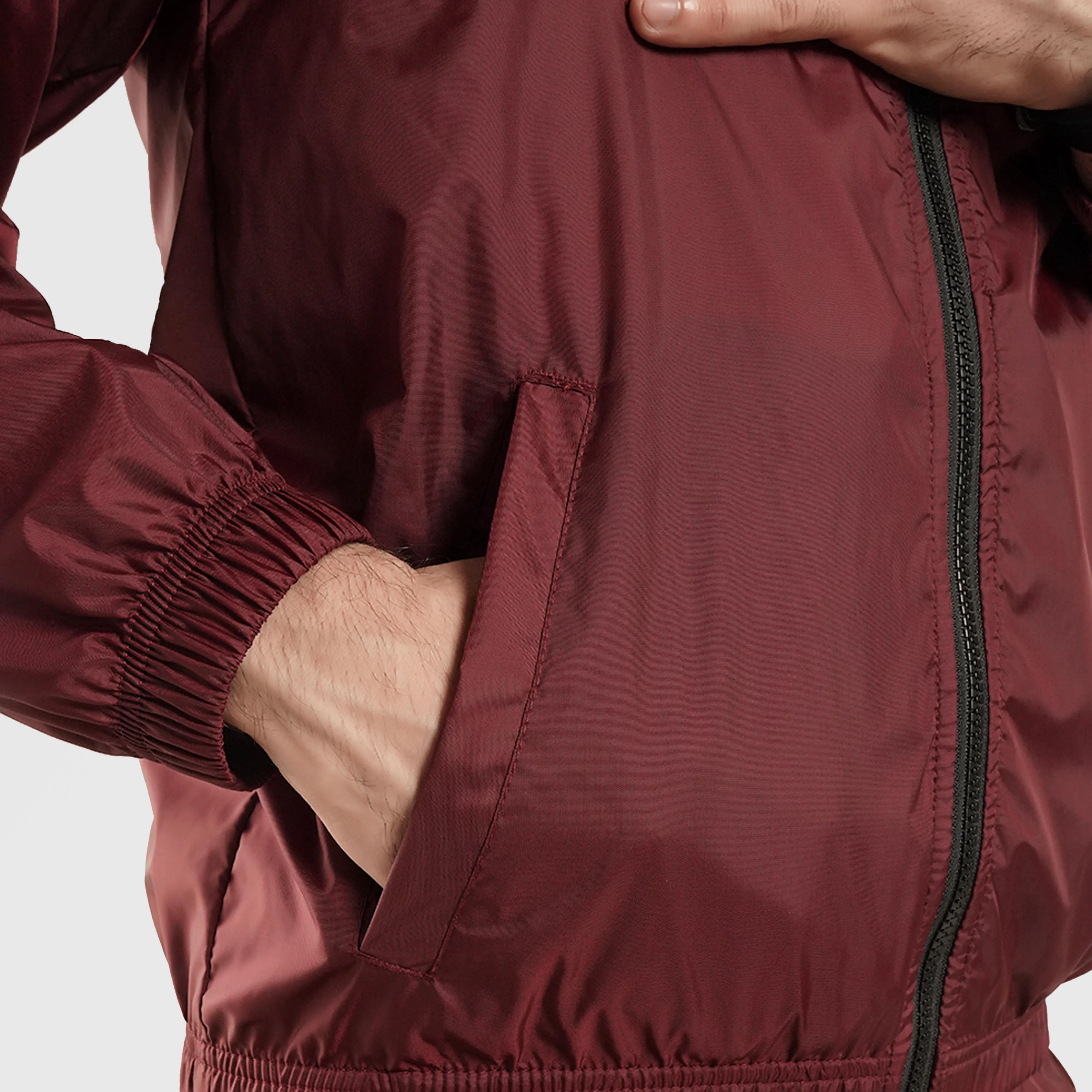 Velocity Zipper (Maroon)