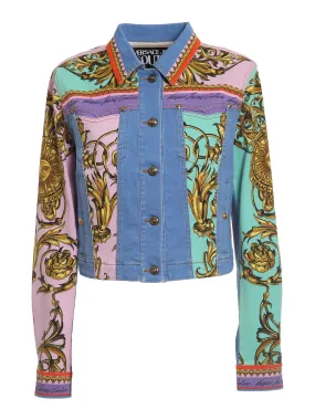 Versace Jeans Couture Baroque Denim Jacket