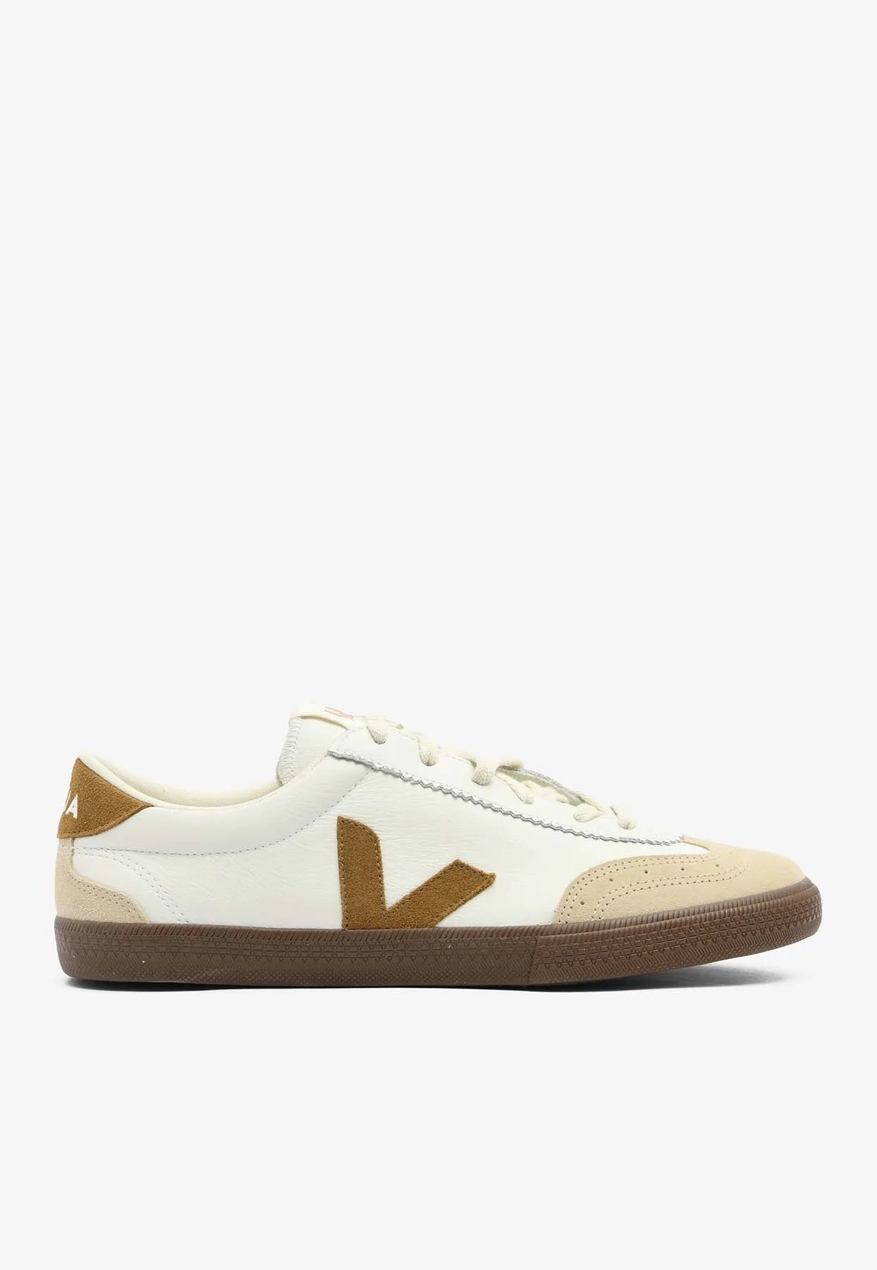 Volley Suede and Leather Sneakers