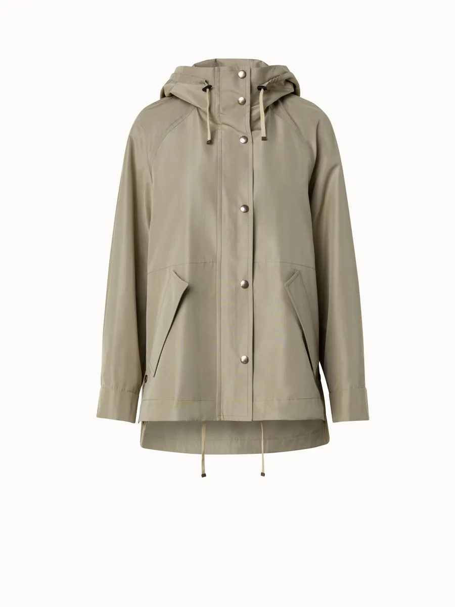 Waterproof Silk Parka