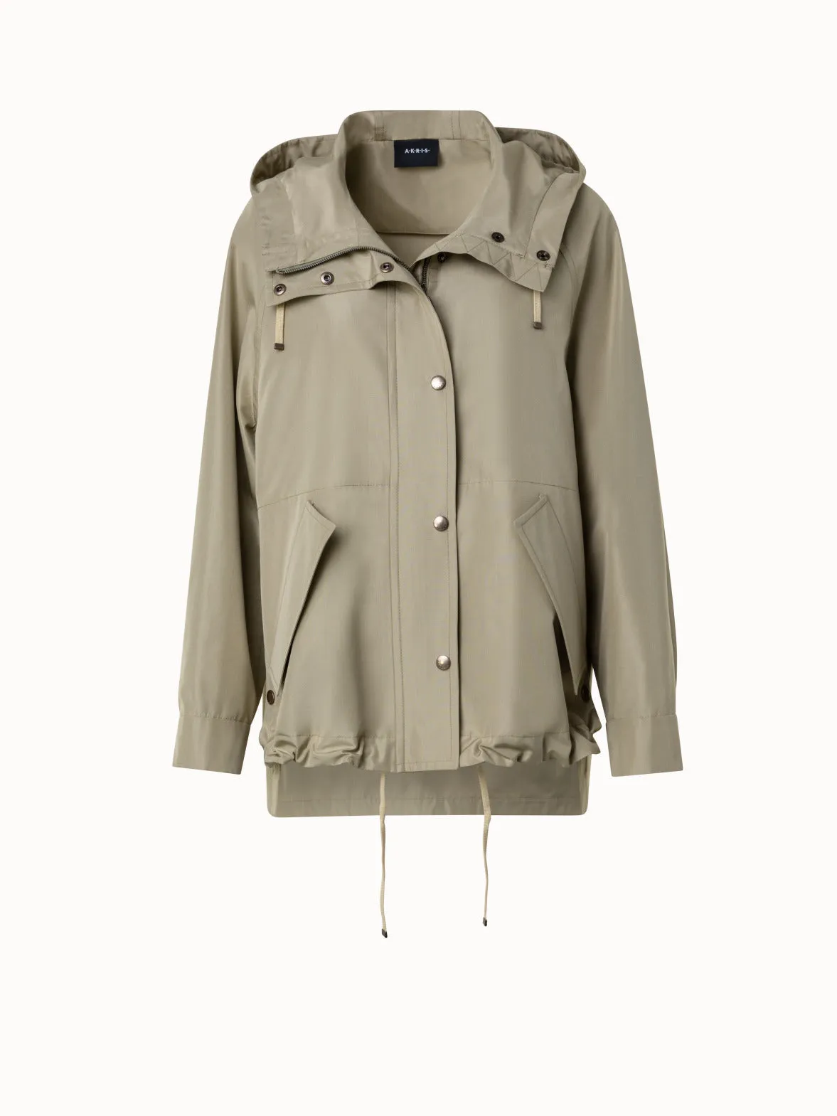 Waterproof Silk Parka