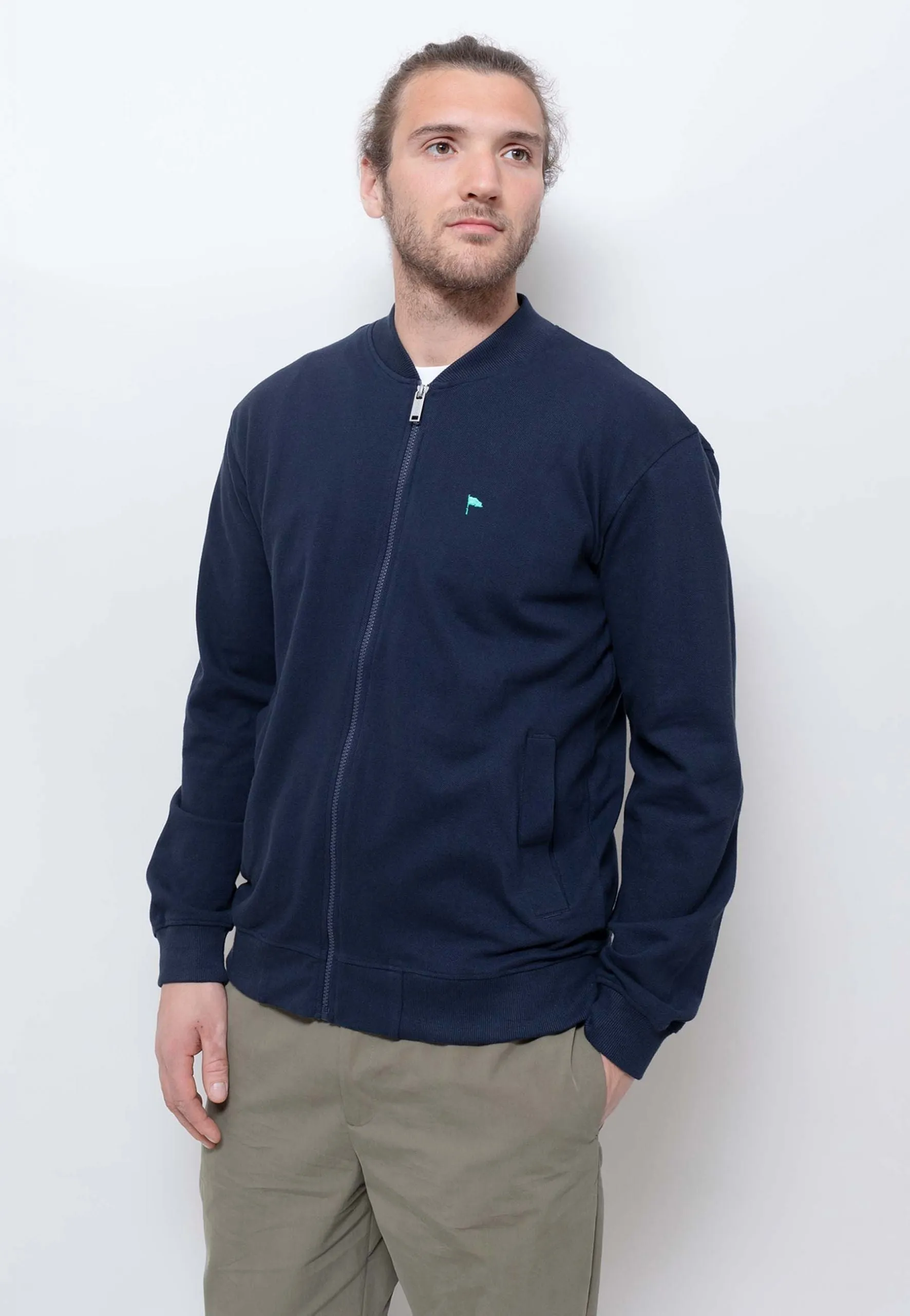 Wemoto Arran Jacket in Navy