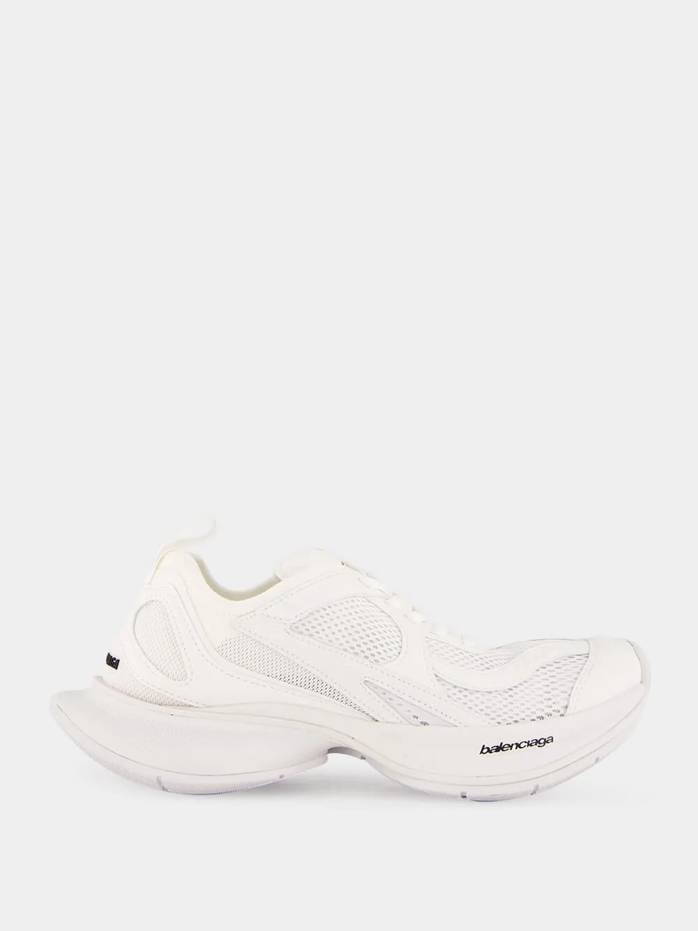 White Circuit Sneakers