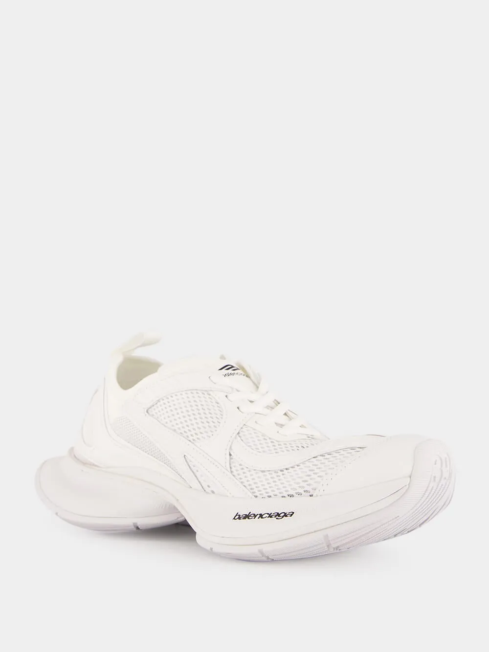 White Circuit Sneakers