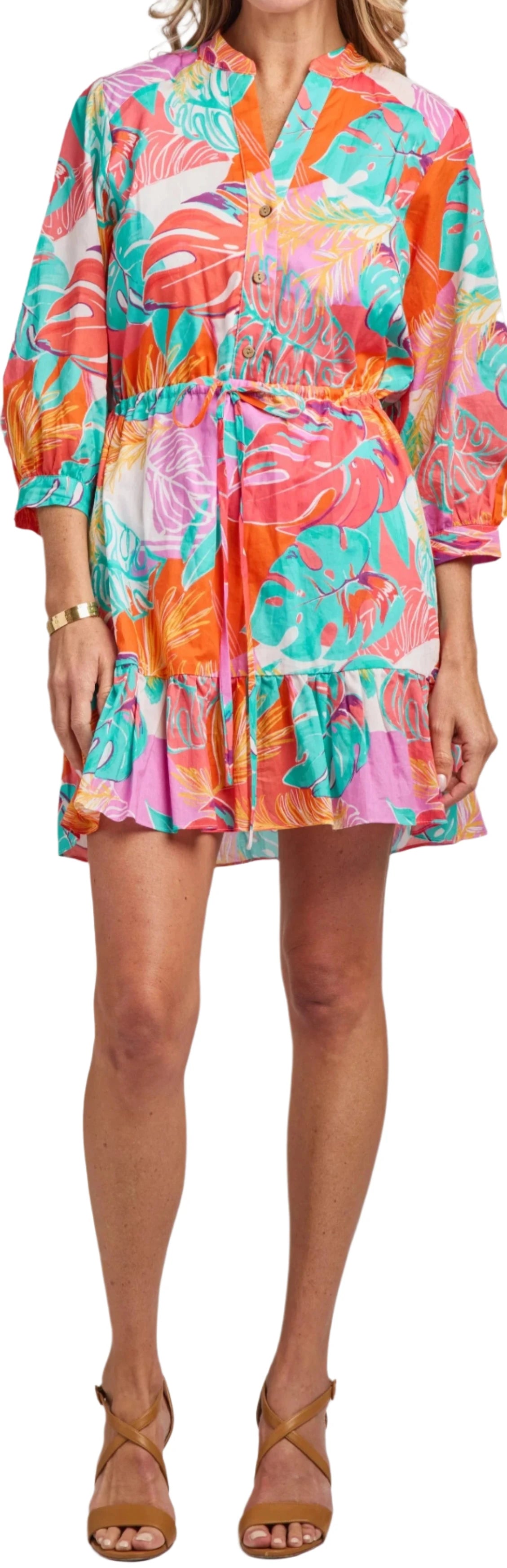 Willa Story Cora Dress in Tropical