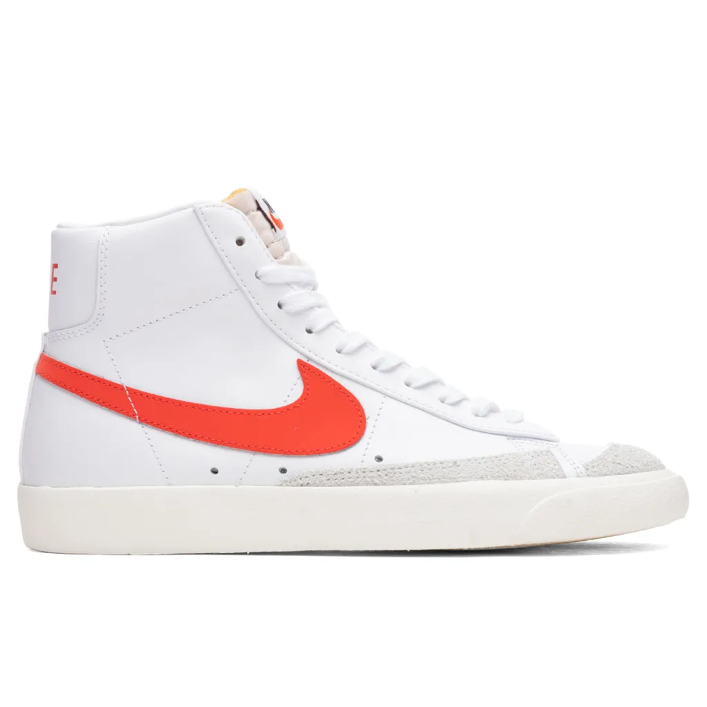 Women's Blazer Mid '77 - White/Habanero/Sail