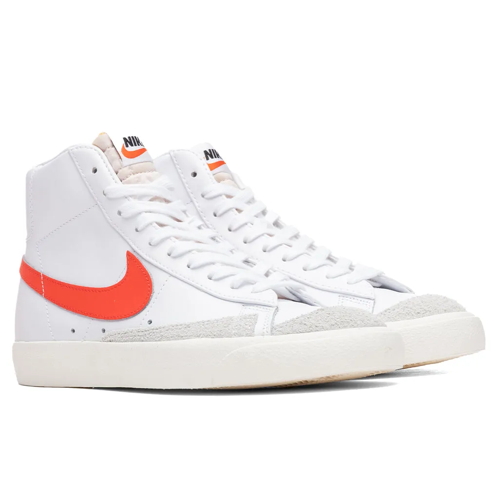 Women's Blazer Mid '77 - White/Habanero/Sail