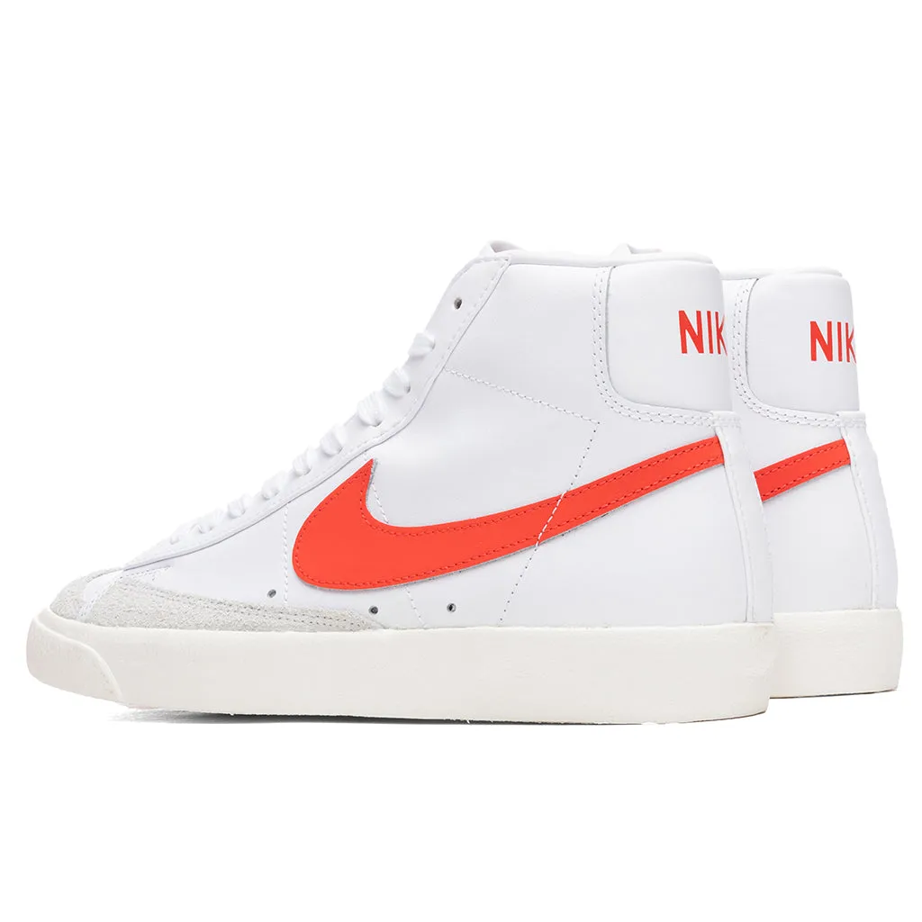 Women's Blazer Mid '77 - White/Habanero/Sail