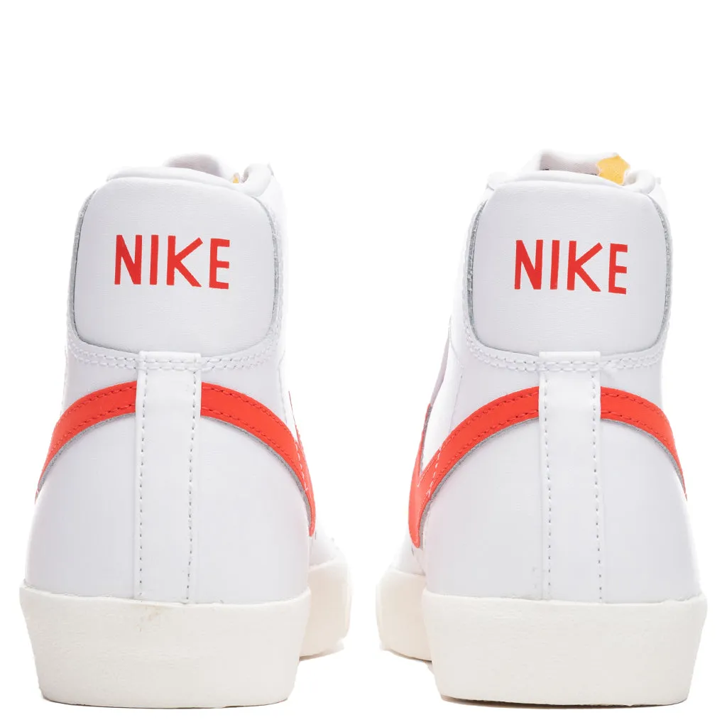 Women's Blazer Mid '77 - White/Habanero/Sail