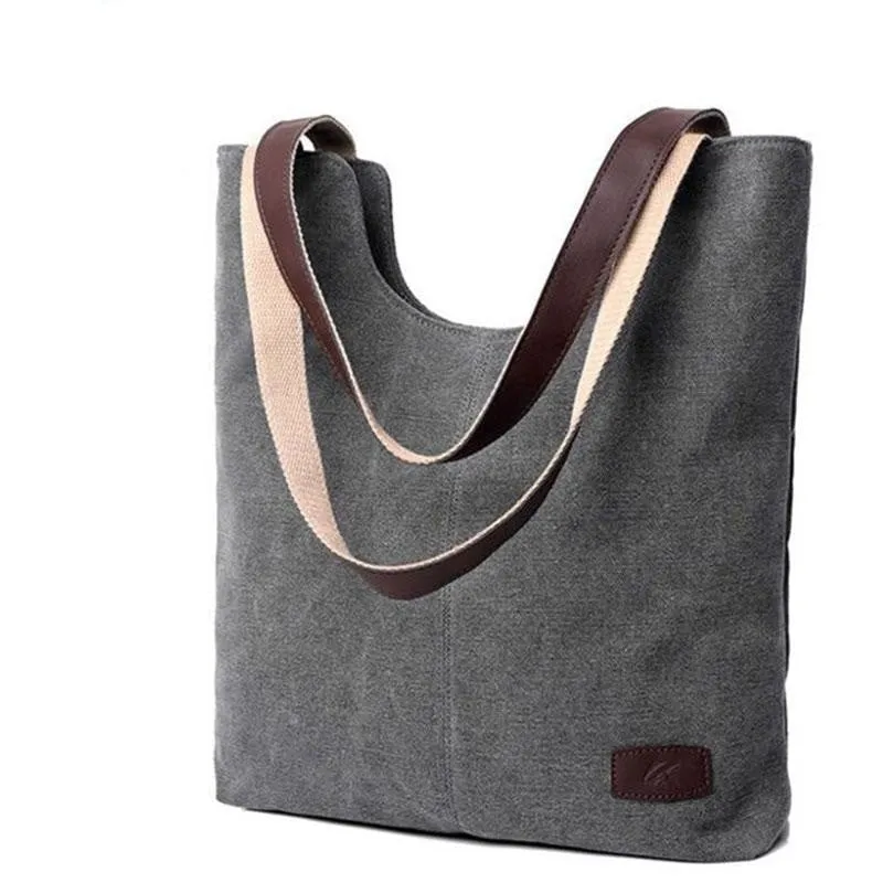 Women's Casual Vintage Fashion Bohemian Canvas Tote Shoulder Bag