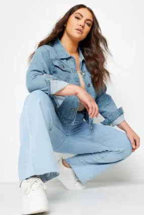 YOURS Curve Light Blue Denim Jacket