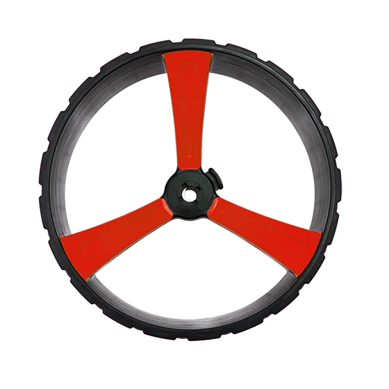 ZIP X3 REAR WHEEL 15MM AXLE - BLACK LEFT